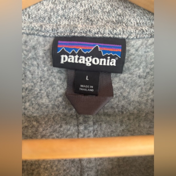Patagonia Better Sweater Fleece Shirt Jacket Mens Large Gray - Picture 9 of 11
